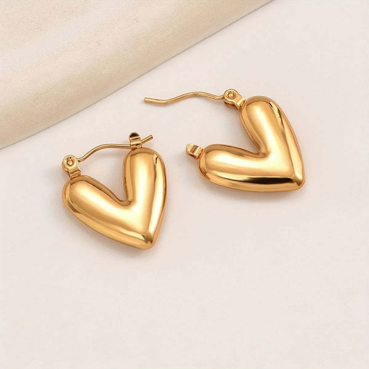 Dainty Heart Earrings - BlingVows - Best Imitation & Anti Tarnish Jewelry Wholesaler